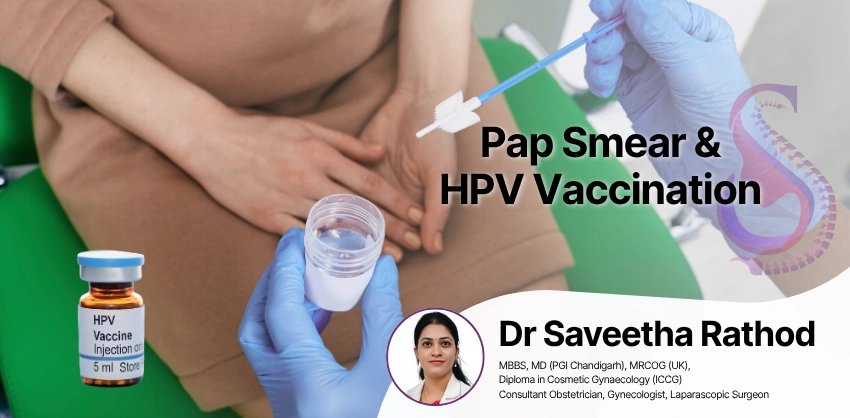 Pap Smear & HPV Vaccine in Hyderabad - S&S Clinics